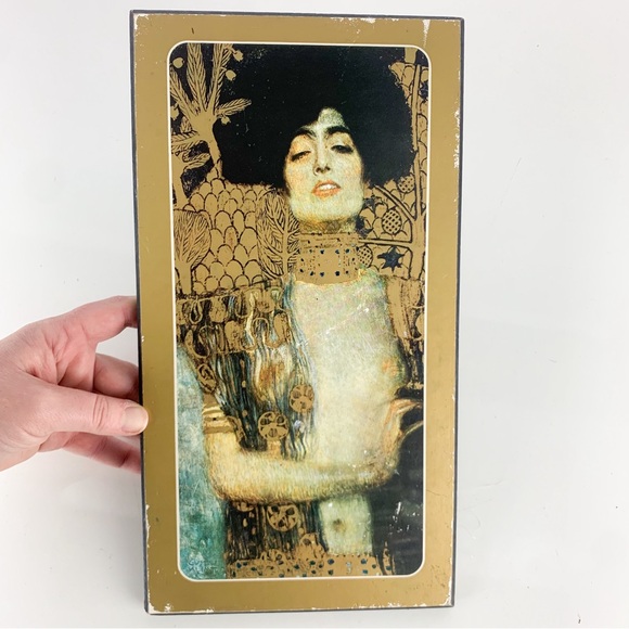 Other - Vintage Gustav Klimt Judith Holofernes Wall Art Print Board Athena International